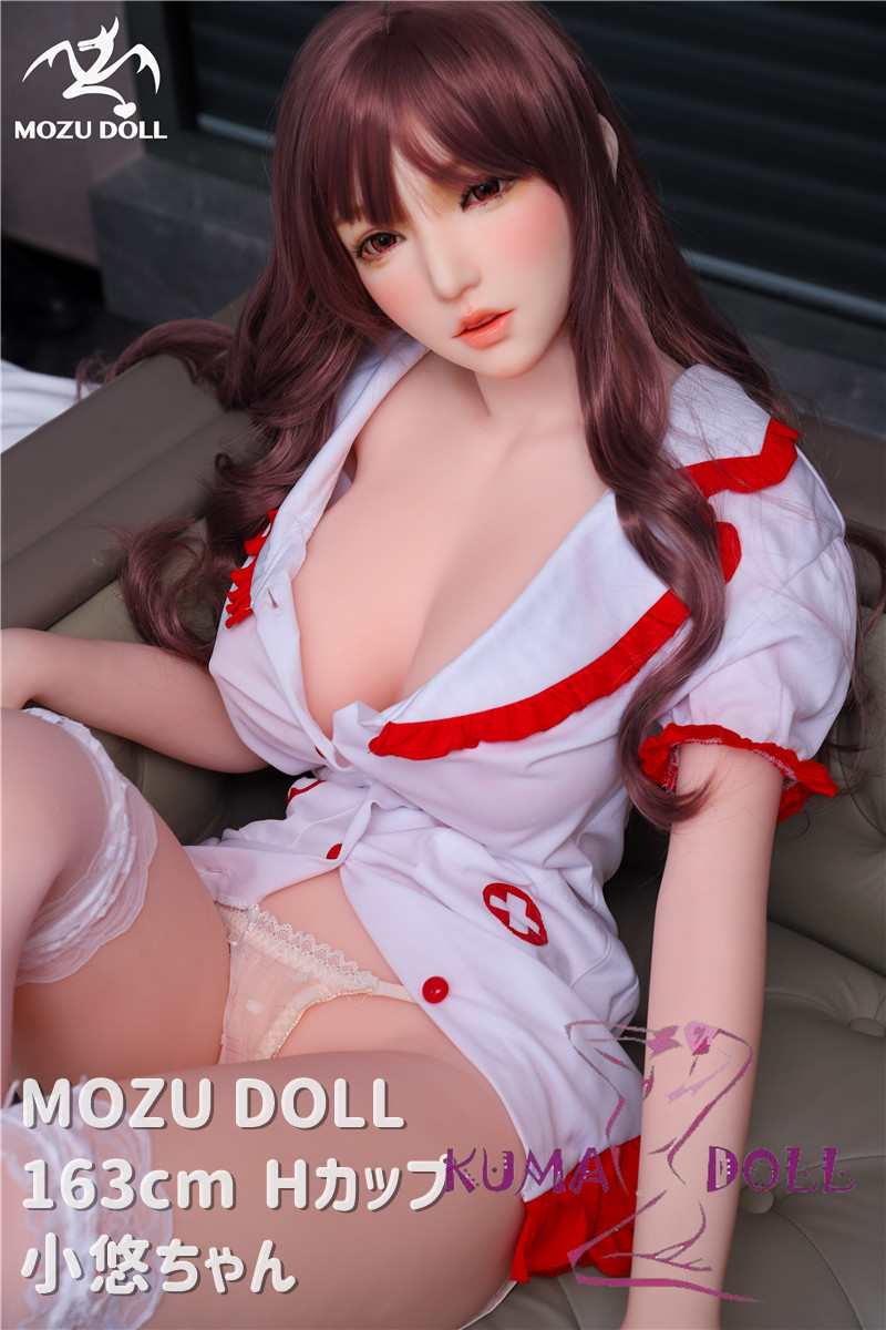 TPE Love Doll MOZU 163cm H Cup Koyu Head Love Doll Weight 35 kg Skin Color & Eyeball Color & Makeup, Wig & Costume Same as Photo