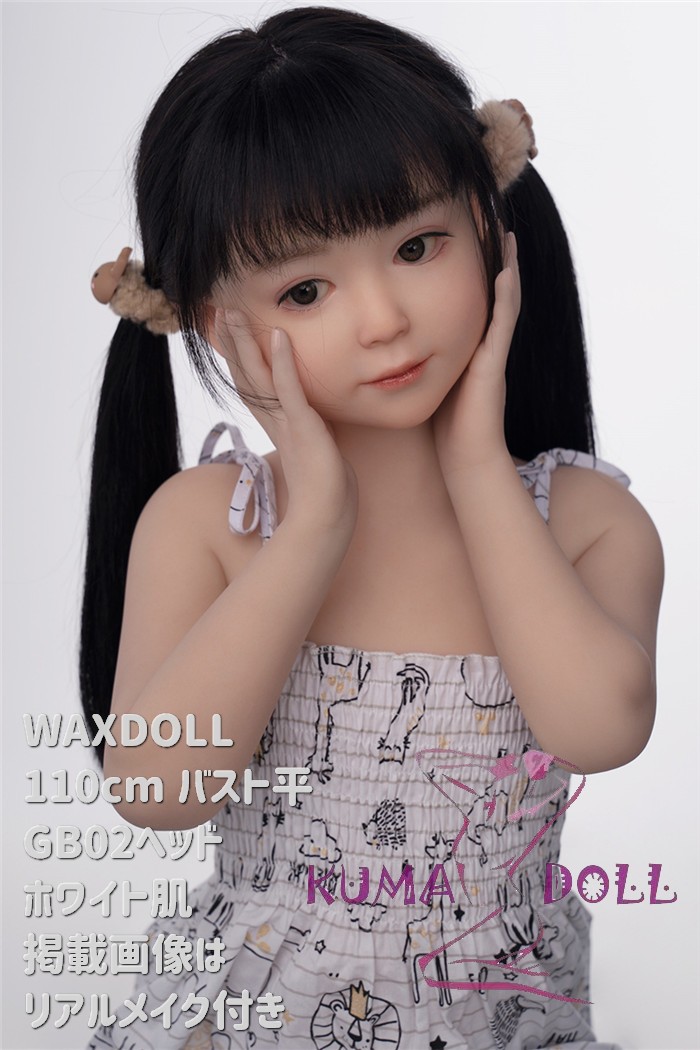 mini real dolls body love doll WAXDOLL 110cm bust flat GB02 head