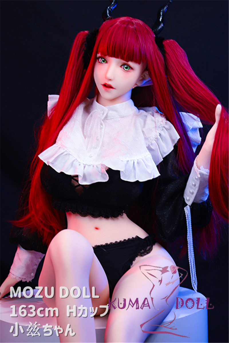 TPE Love Doll MOZU 163cm H Cup Small Head Love Doll Weight 35 kg Skin Color & Eyeball Color & Makeup, Wig & Costume Same as Photo